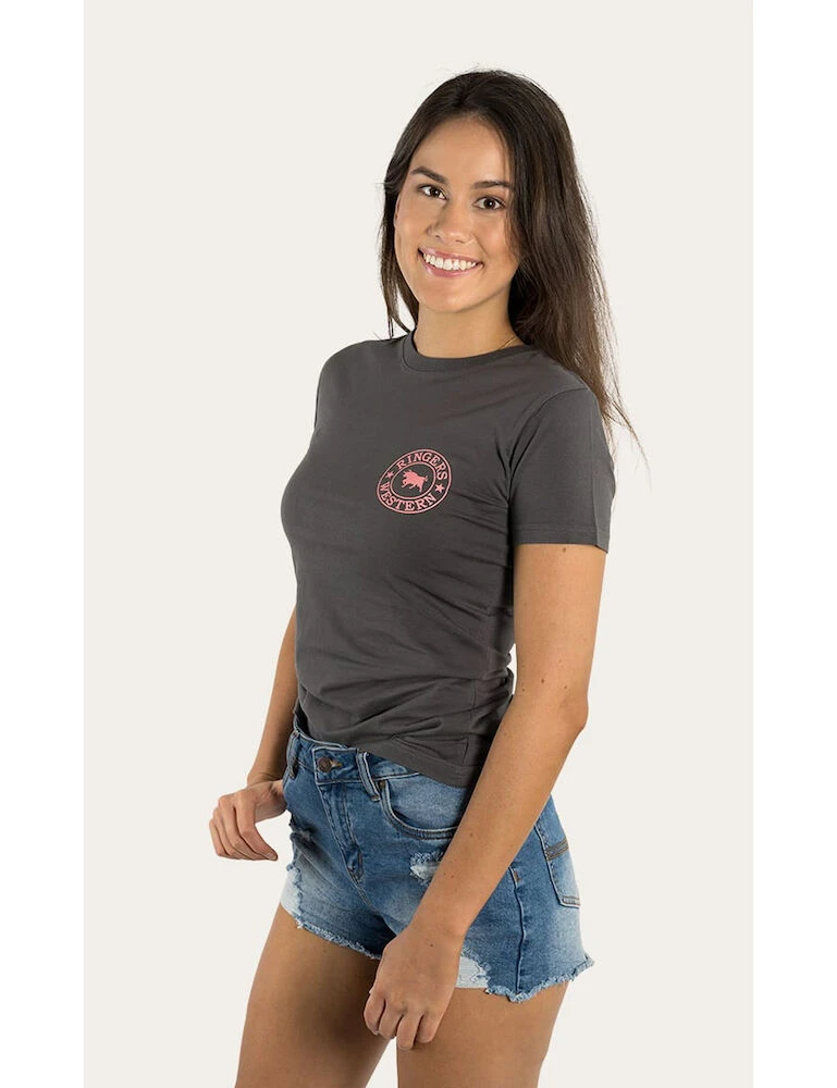 RINGERS WESTERN Signature Bull Womens Fitted T-Shirt