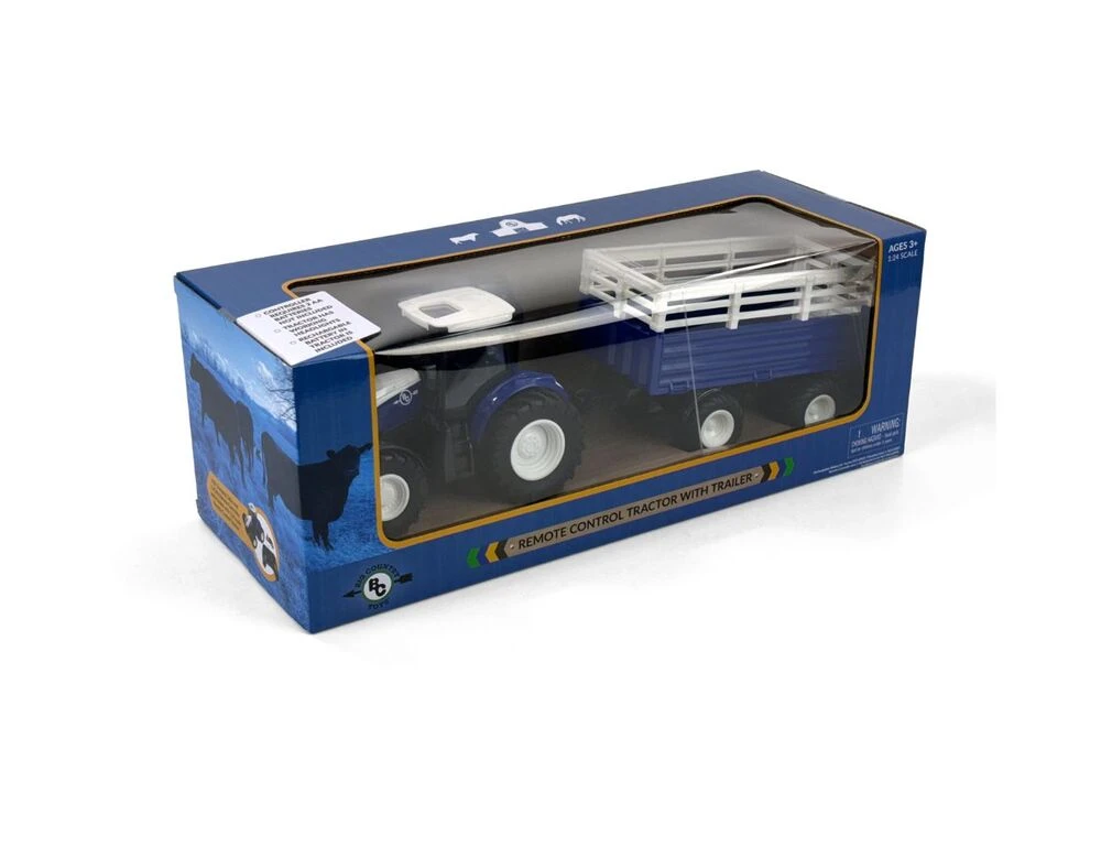 BIG COUNTRY TOYS Rc Tractor And Trailer Combo