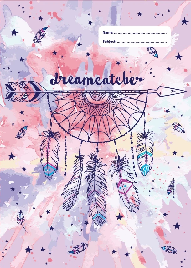 SPENCIL A4 Book Cover - Dreamcatcher Horse II