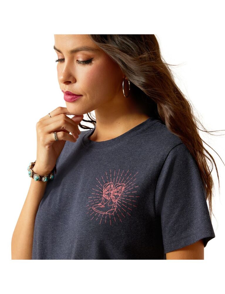 ARIAT Womens Genuine Short Sleeve Tee