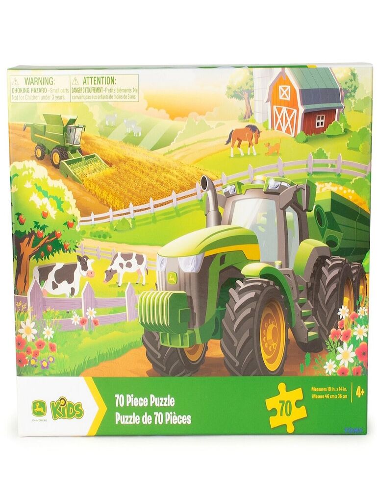 JOHN DEERE 70 Piece Farm Puzzle