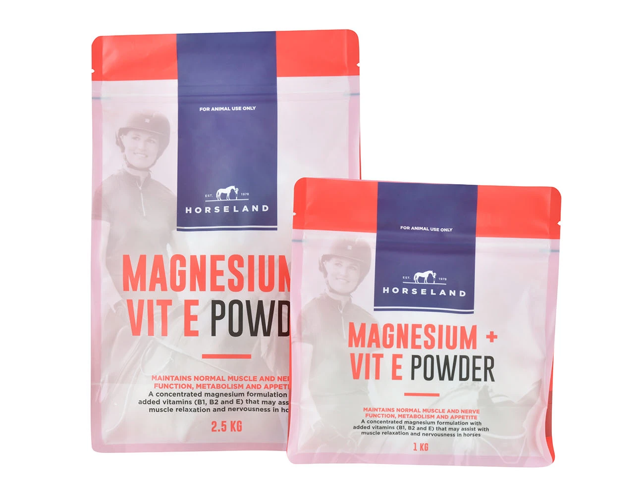 HORSELAND Magnesium + Vit E Powder - 2.5KG
