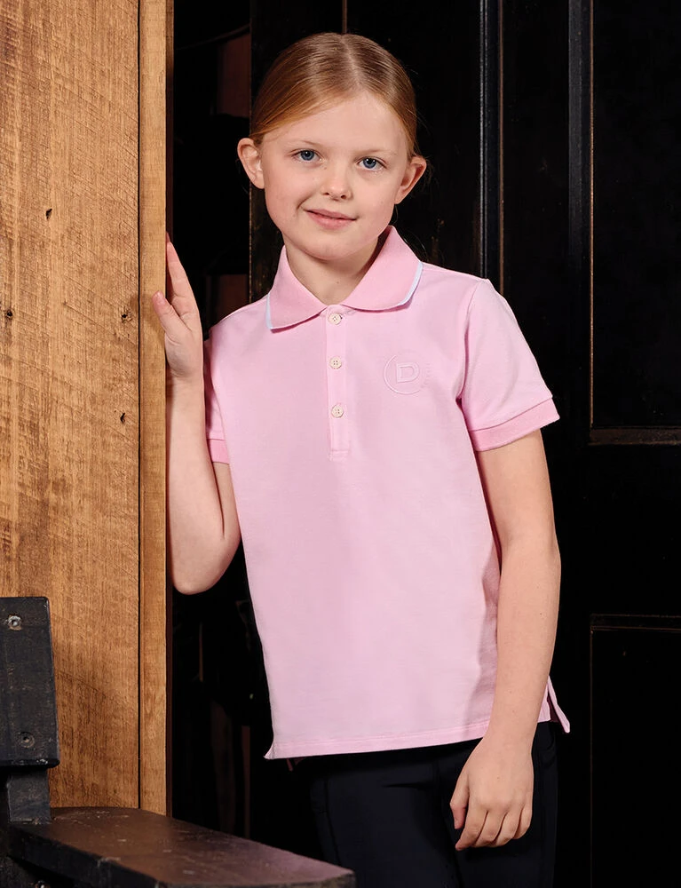DUBLIN Kids Cotton Pique Short Sleeve Polo