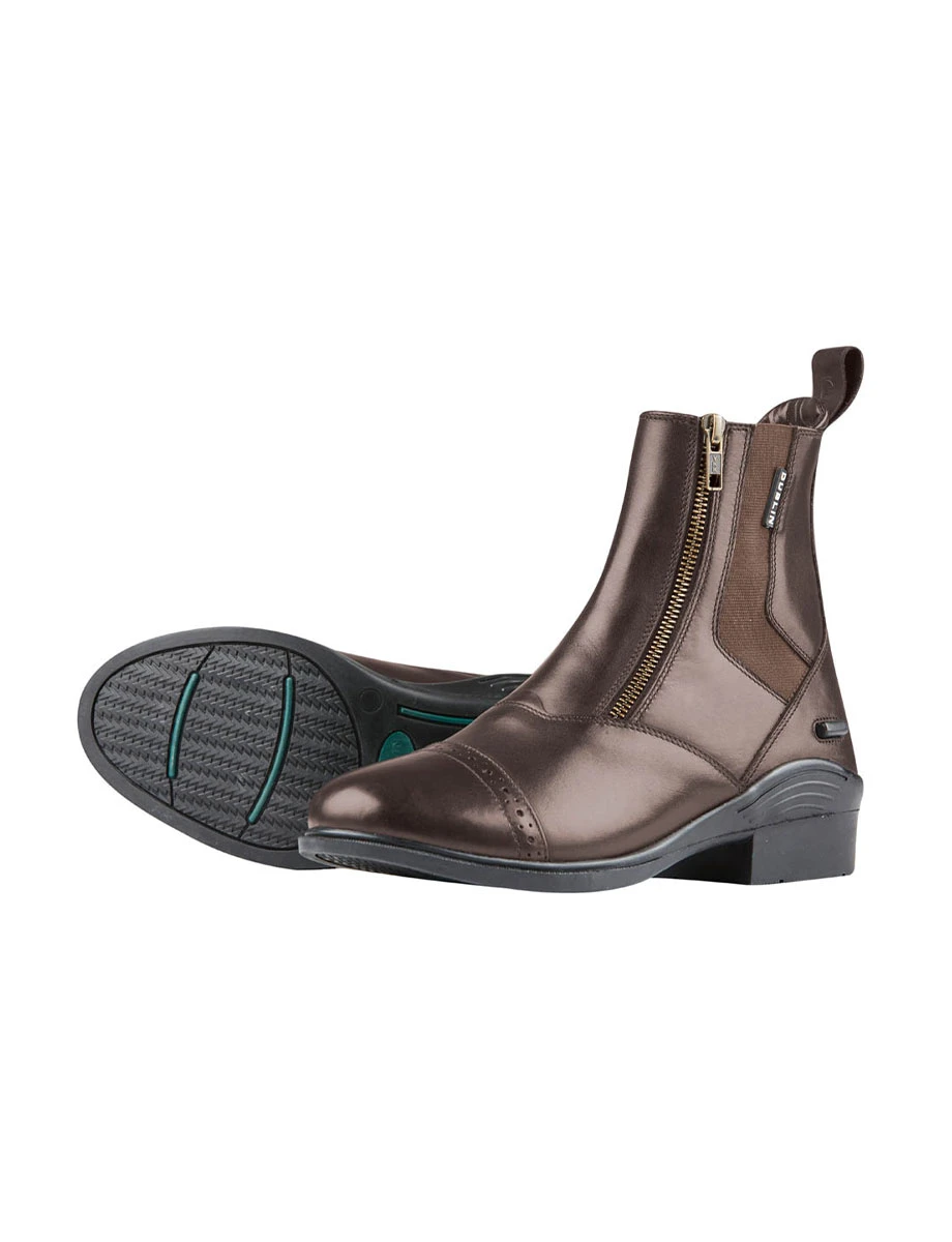 DUBLIN Evolution Double Zip Front Paddock Boots
