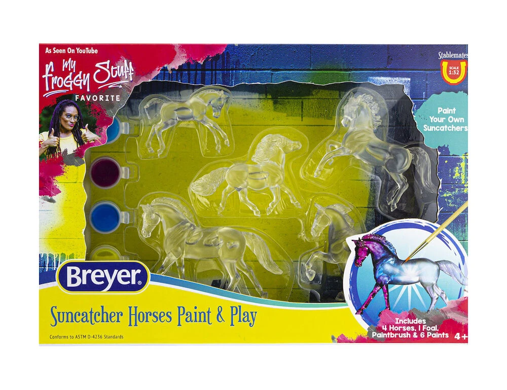 BREYER Activity Suncatcher Horse Paint & Play
