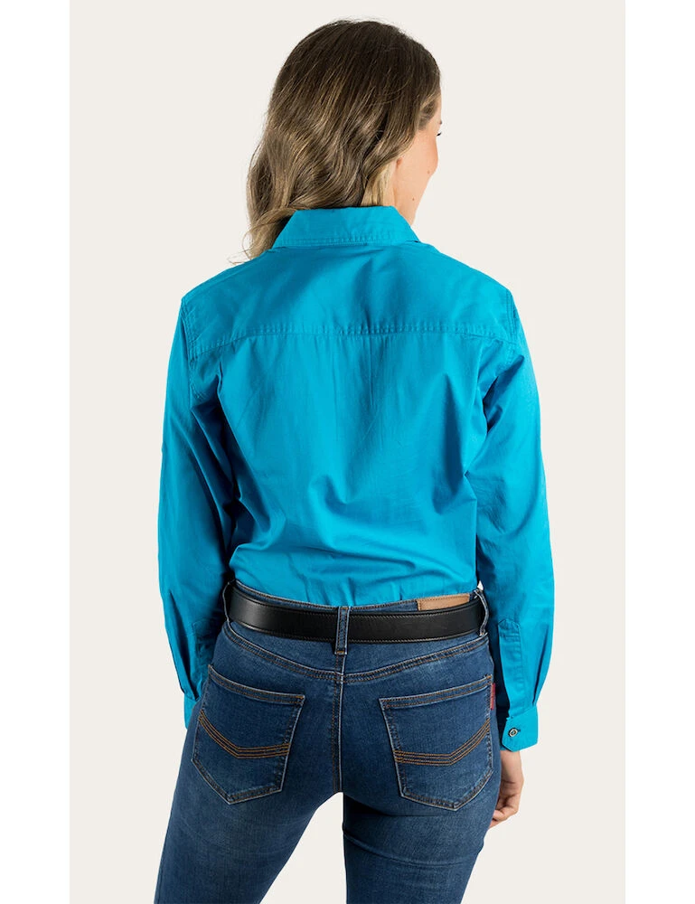 RINGERS WESTERN Pentecost River Womens Full Button Work Shirt