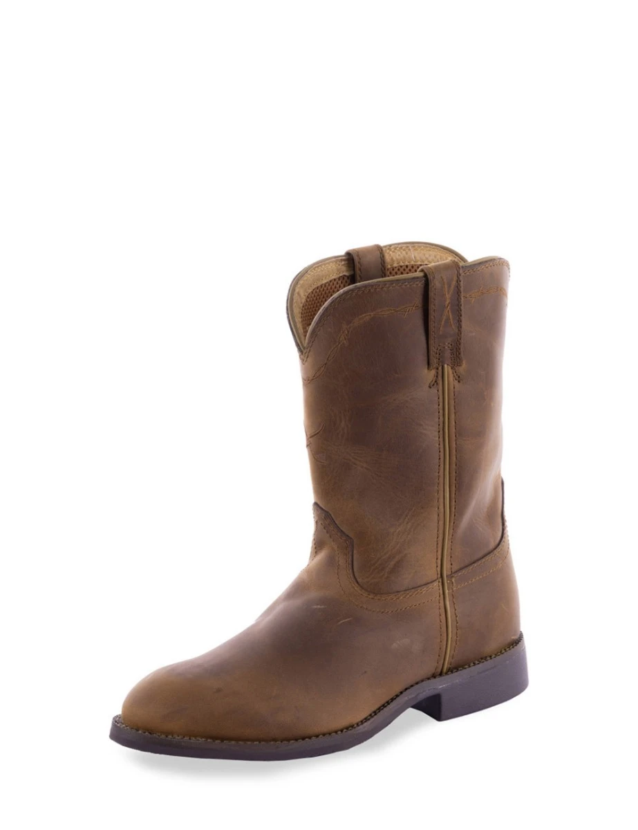 TWISTED X Mens Roper Waterproof Leather Boots