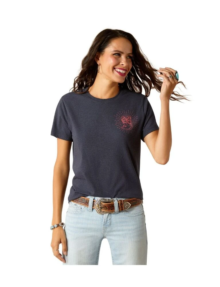 ARIAT Womens Genuine Short Sleeve Tee