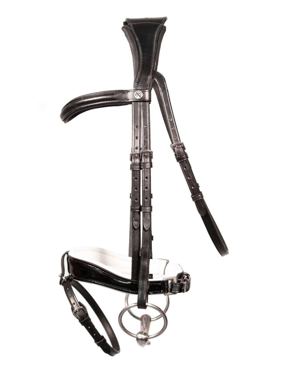 HENRY JAMES SADDLERY Patent Dressage Bridle