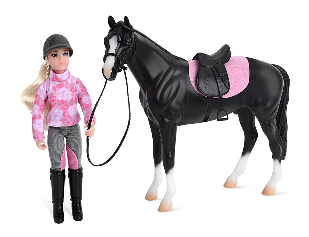 BREYER Freedom Logan & English Rider Lauren