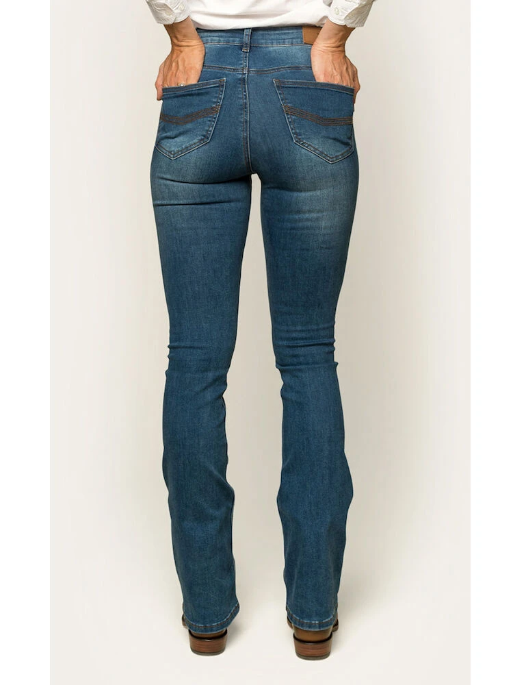 RINGERS WESTERN Penny Womens High Rise Bootleg Jean