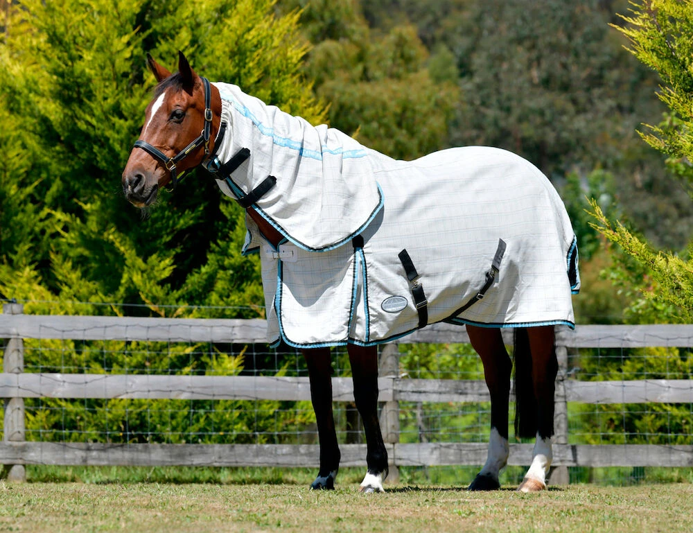 WEATHERBEETA Cotton Summer Sheet Combo Neck Scrunch Neck