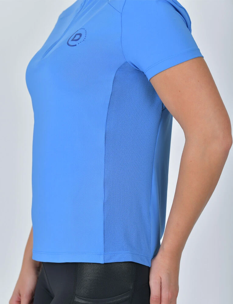 DUBLIN 1/4 Zip Breathable Short Sleeve Top