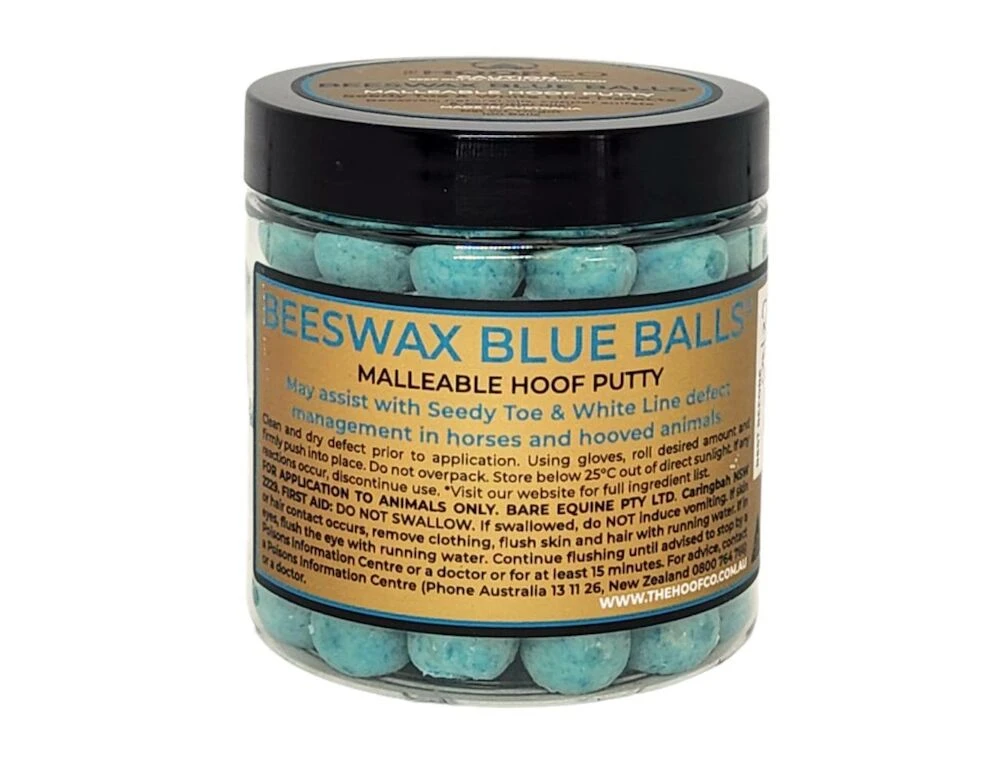 THE HOOF CO Beeswax Blue Balls
