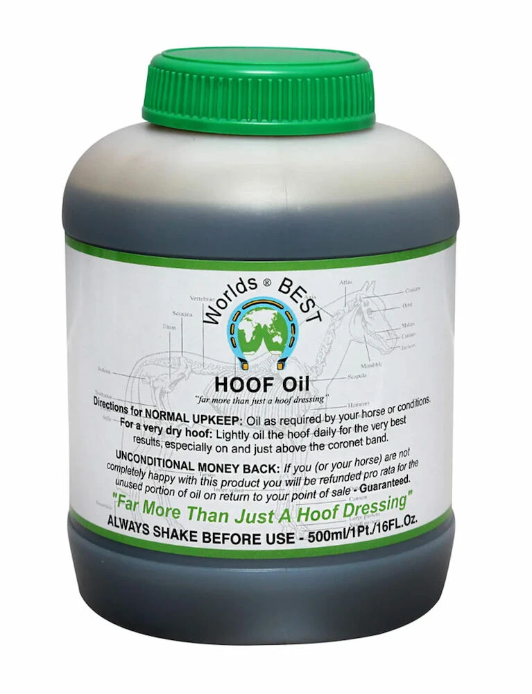 WORLDS BEST HOOF OIL - 500ML