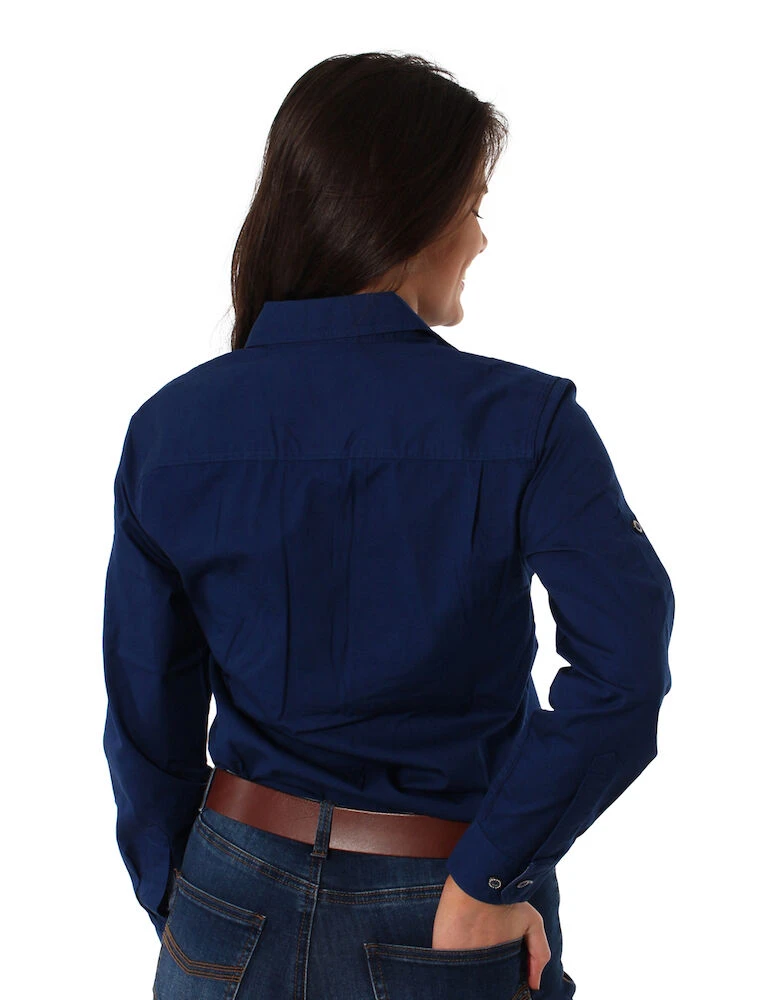 RINGERS WESTERN Pentecost River Womens Full Button Work Shirt
