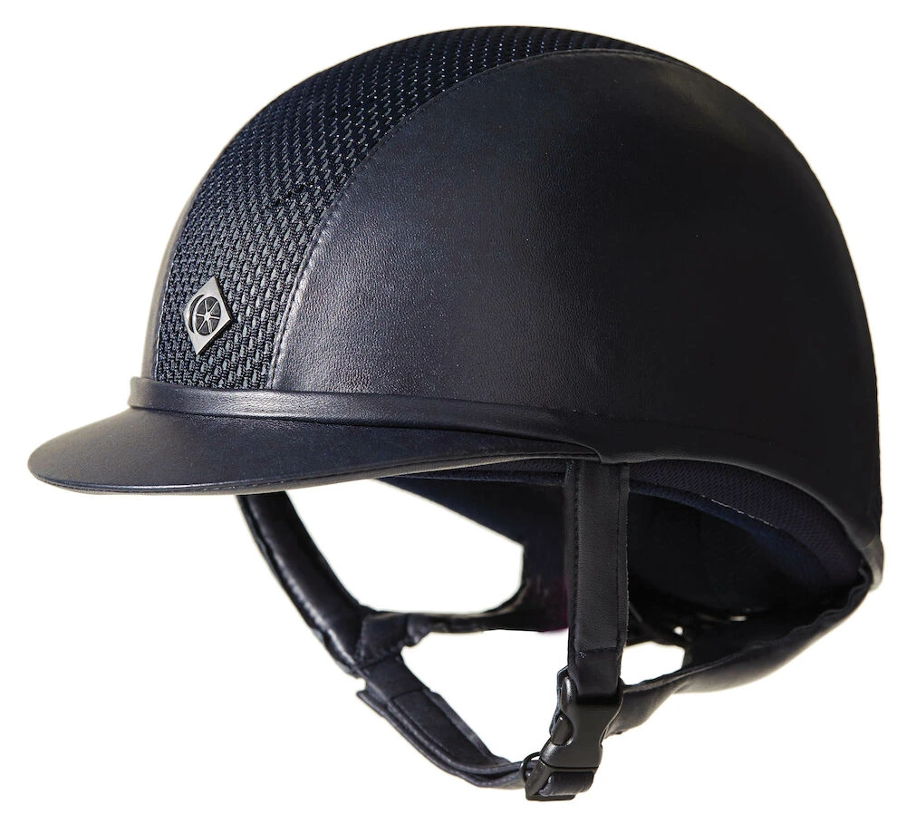 CHARLES OWEN Ayr8 Leather Look Helmet