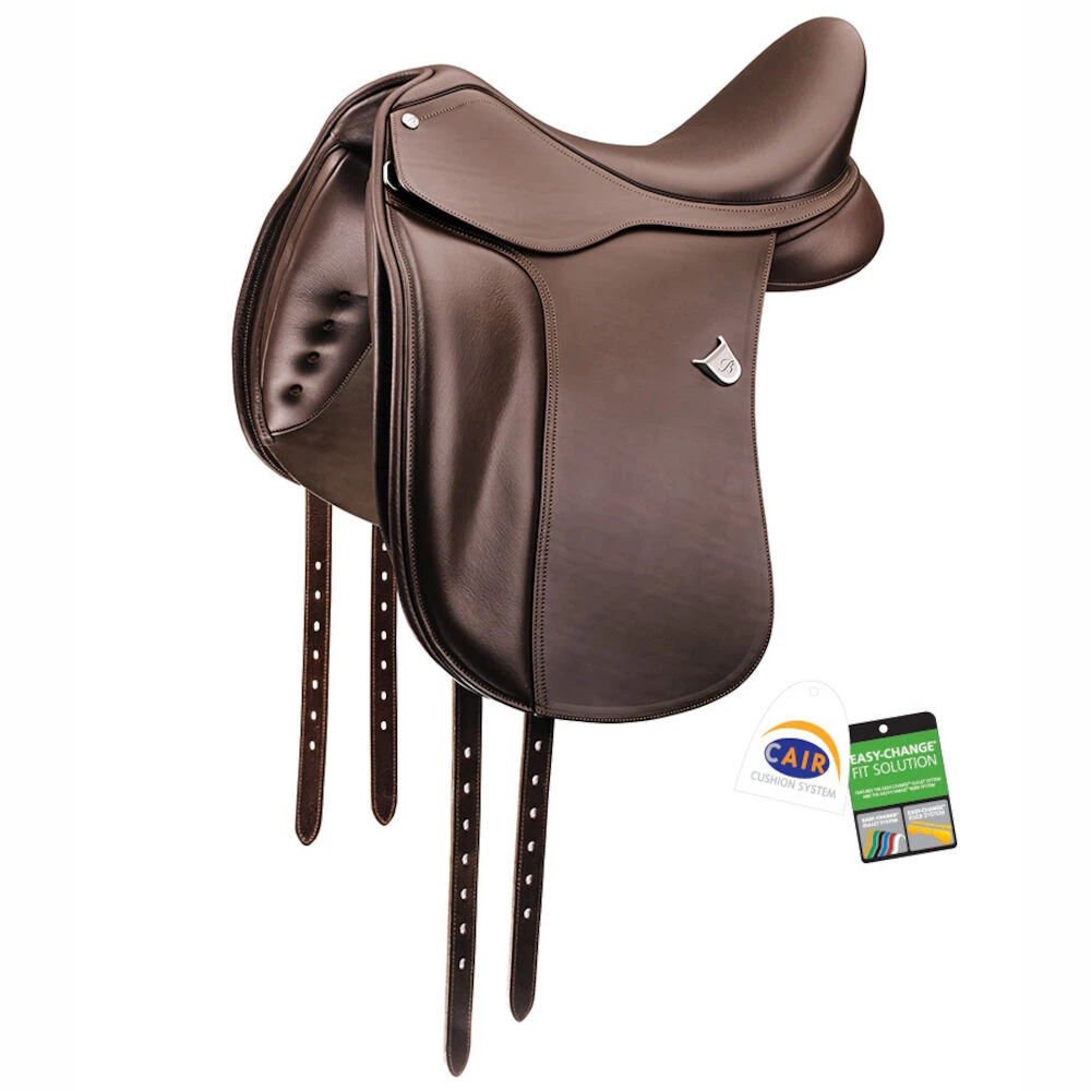 BATES Dressage Saddle With Adjustable Bars & Hart