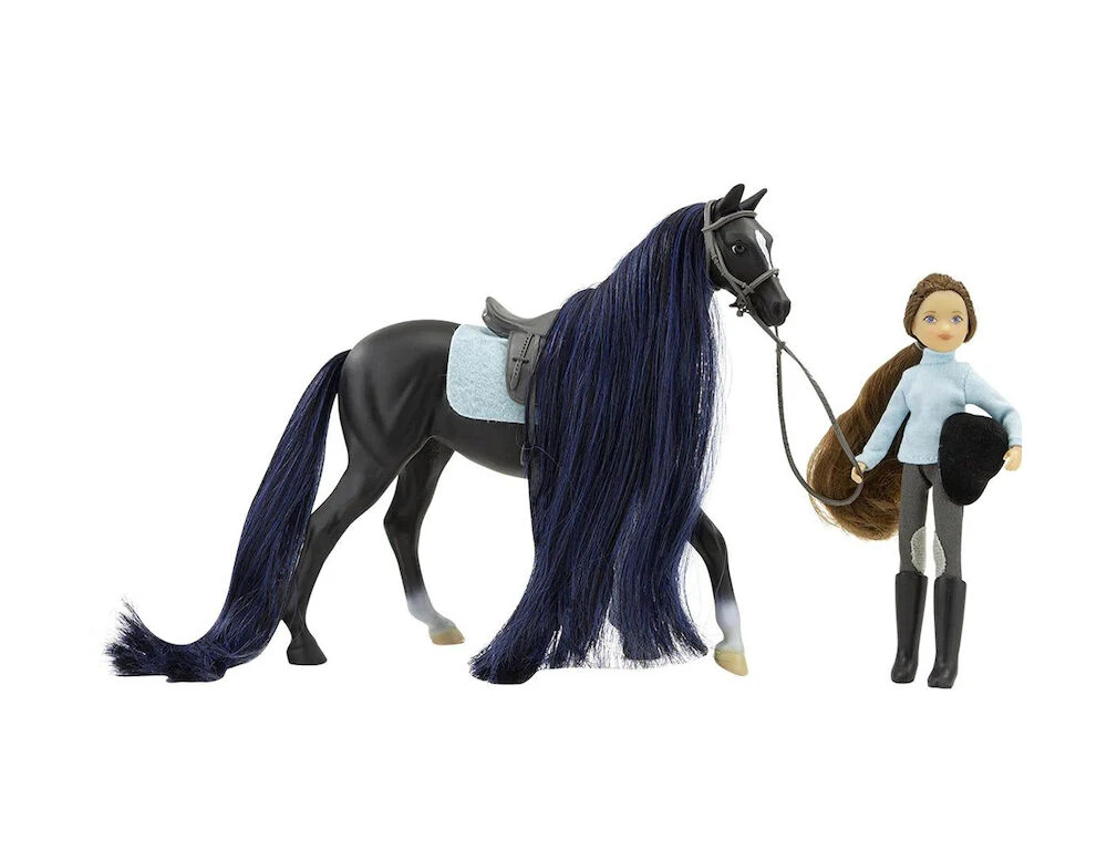 BREYER Freedom Jet & English Rider Charlotte