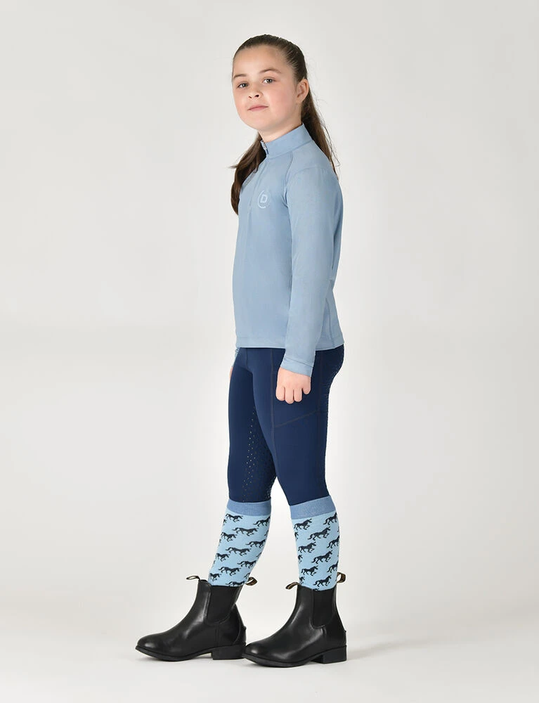 DUBLIN Kids Breathable Long Sleeve Riding Top