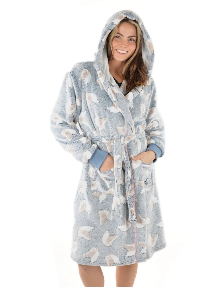 THOMAS COOK Womens Live To Ride Dressing Gown