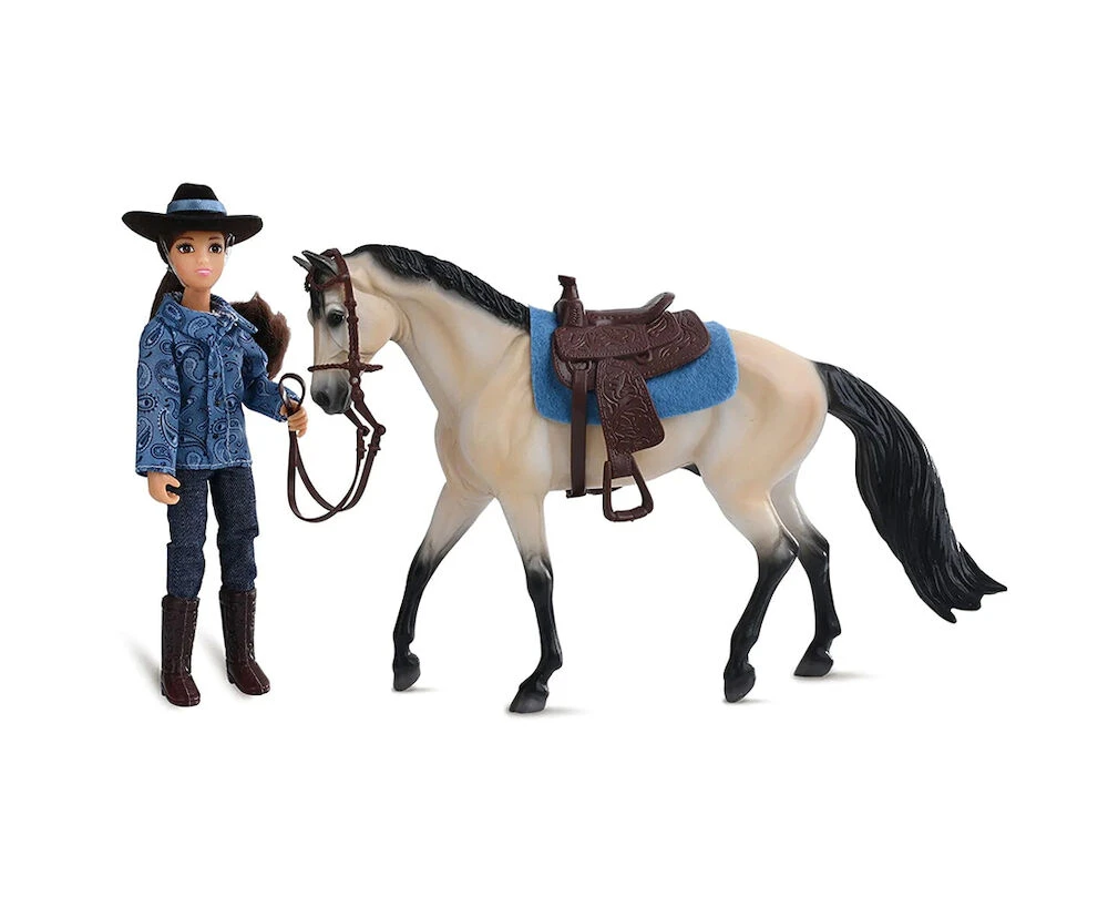 BREYER Freedom Western Horse And Rider