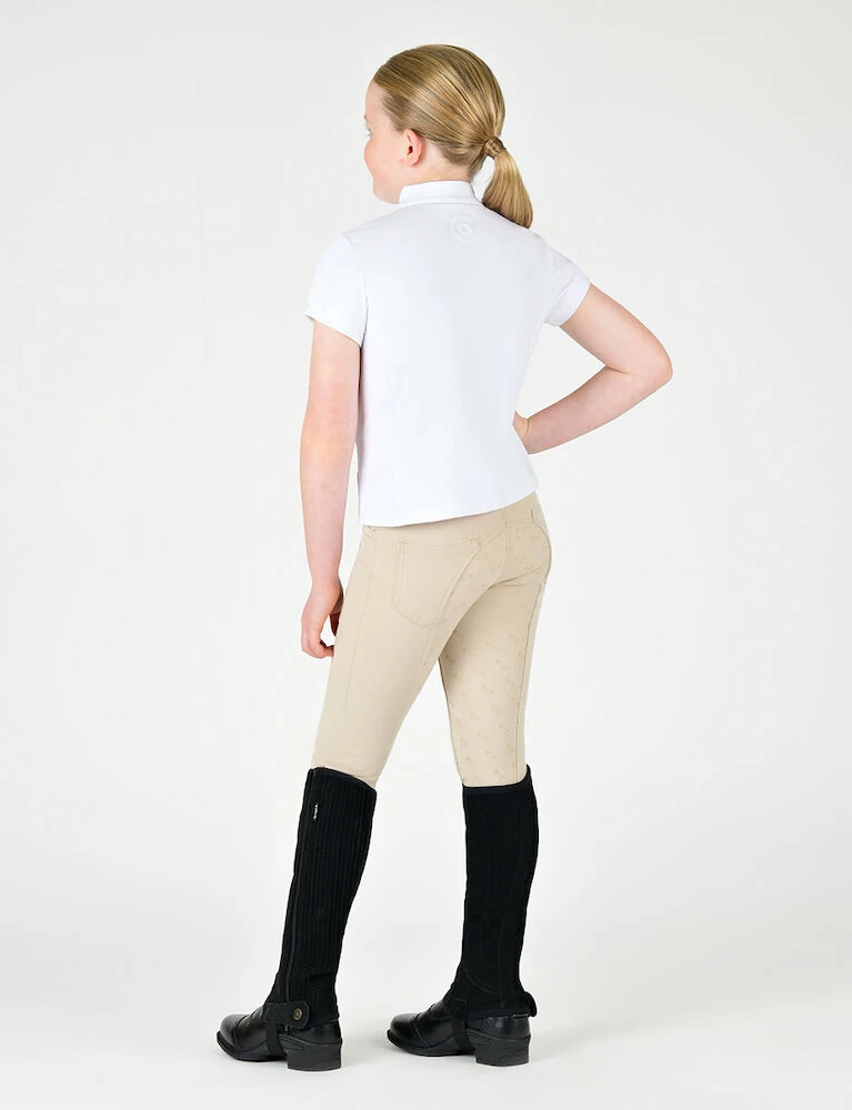 DUBLIN Kids Rosy Puff Sleeve Competition Top