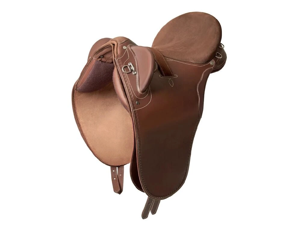SYD HILL Syd Hill Premium Leather Stock Saddle Adjustable Tree