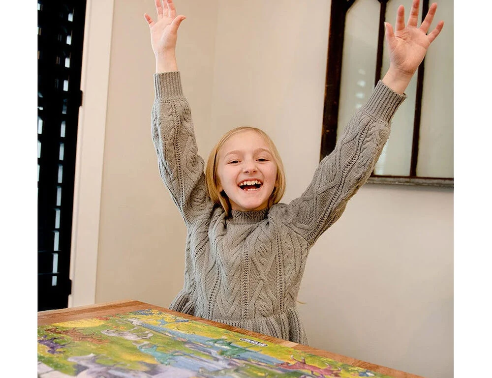 BREYER Activity World Of Breyer Unicorn 500 Piece Puzzle