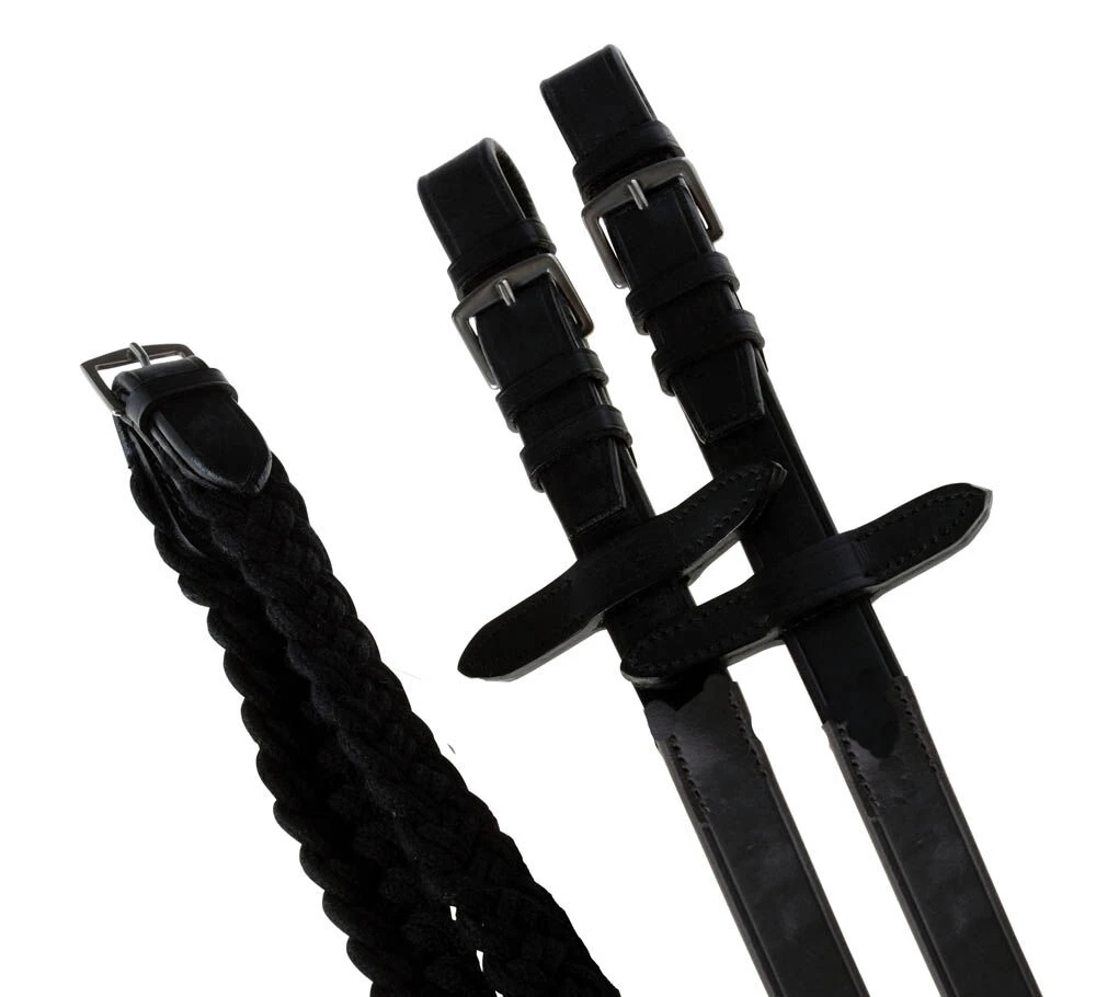 SADDLECRAFT Cotton Plaited Reins