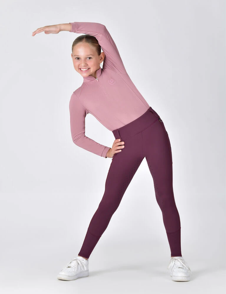 DUBLIN Kids Form Mesh Riding Tights