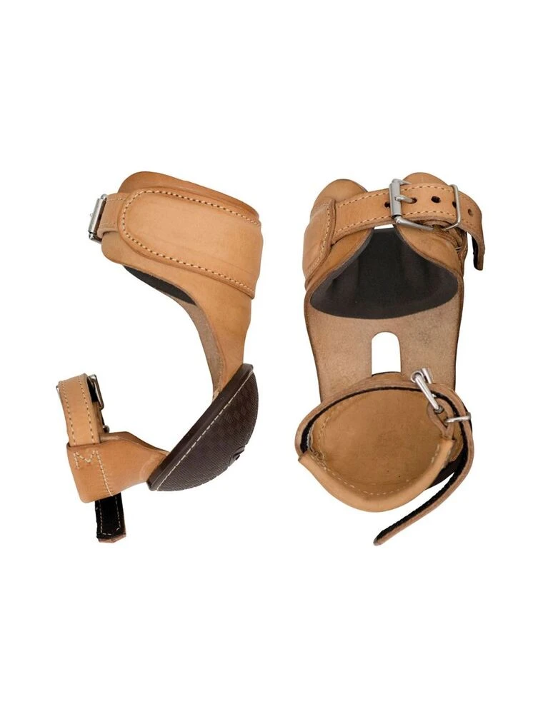 COWBOY TACK Leahter Buckle Skid Boots