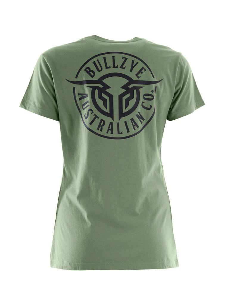 BULLZYE Womens Bullring Short Sleeve Tee