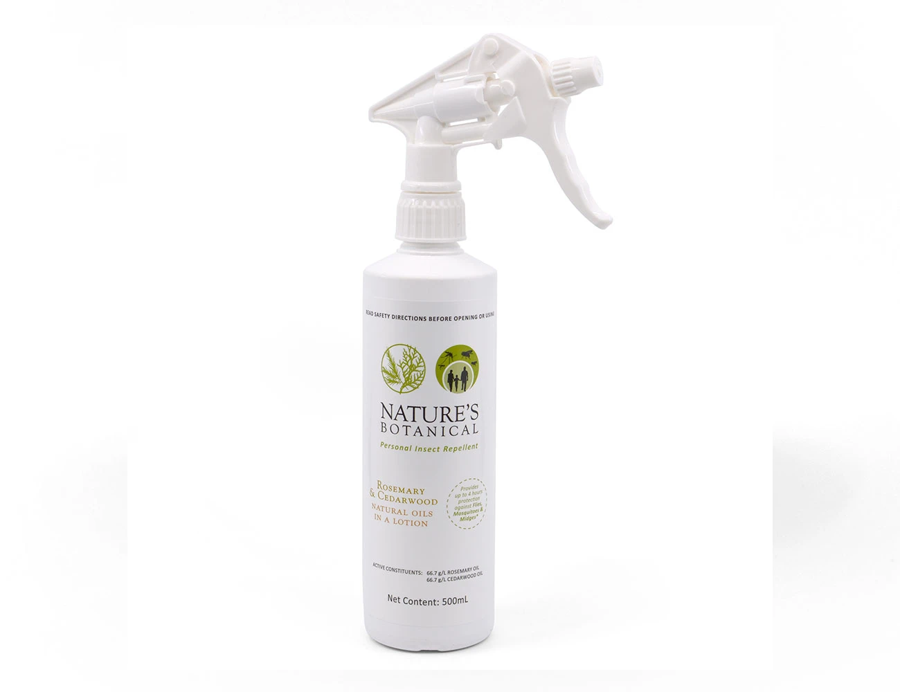 NATURE'S BOTANICAL Rosemary & Cedarwood Repellant - 500ML