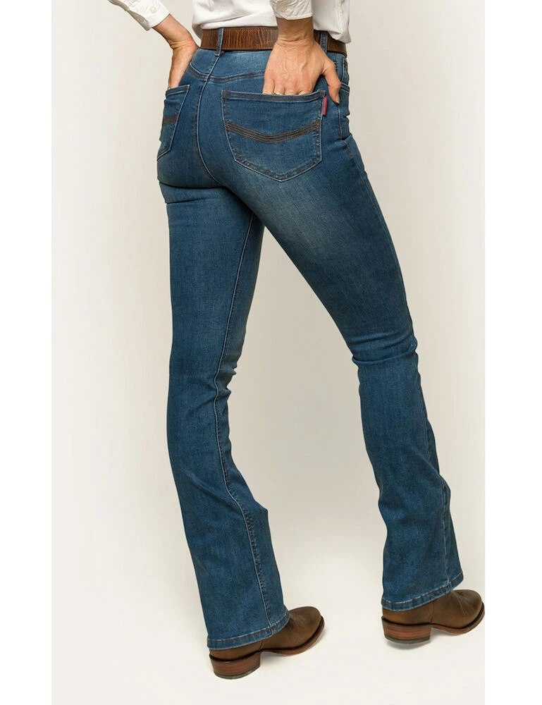 RINGERS WESTERN Penny Womens High Rise Bootleg Jean