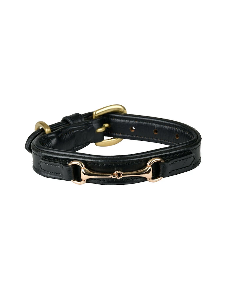WEATHERBEETA Leather Snaffle Collar
