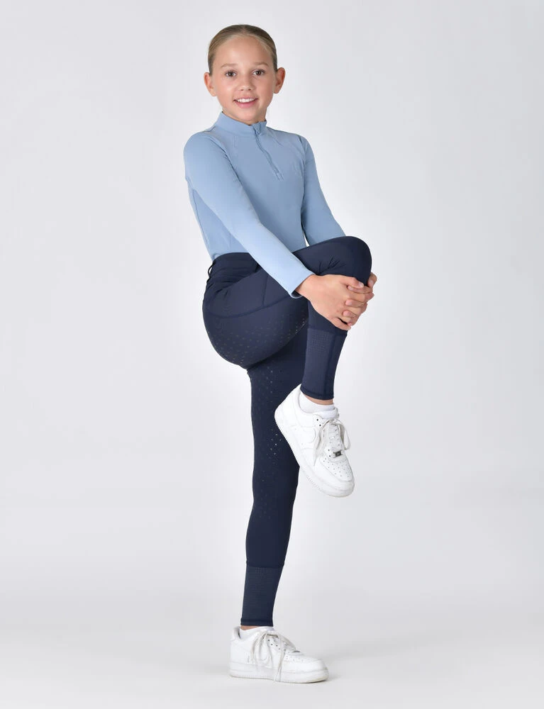 DUBLIN Kids Form Mesh Riding Tights