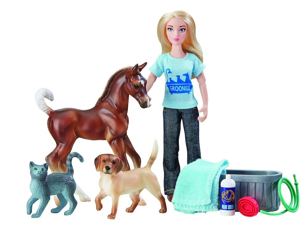 BREYER Classics Pet Groomer 2 Set