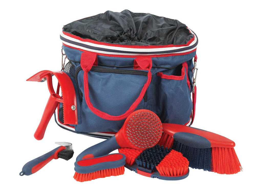 ROMA Deluxe Grooming Bag 6 Piece