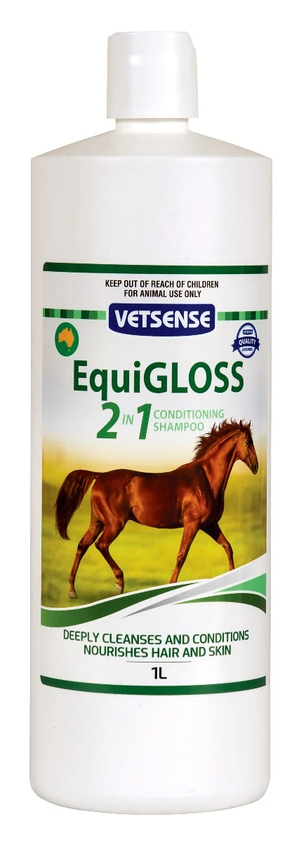 VETSENSE Equigloss 2 In 1 Conditioning Shampoo