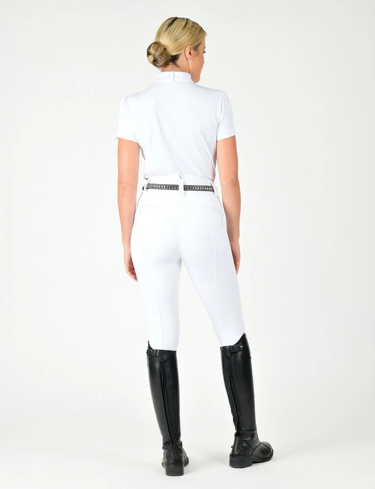 DUBLIN BLACK Cora Short Sleeve Competition Top