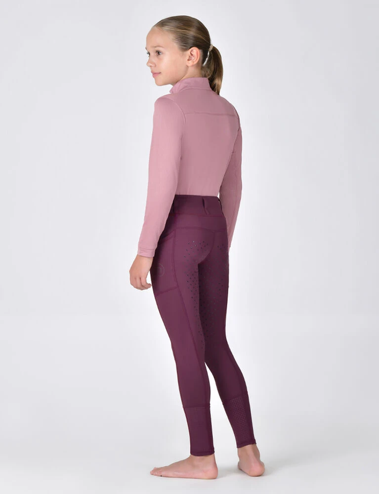 DUBLIN Kids Form Mesh Riding Tights