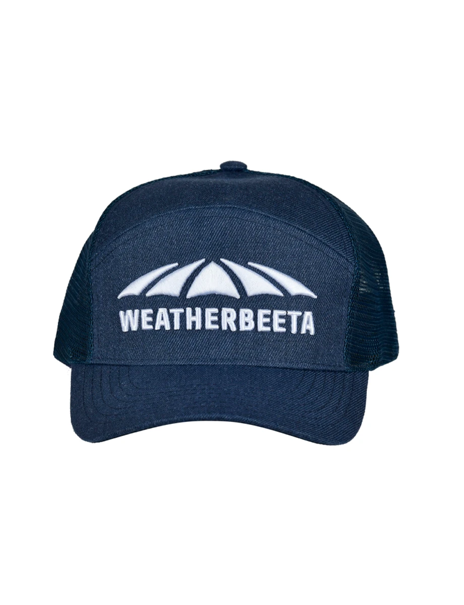 WEATHERBEETA 1980 Brushed Twill Panelled Trucker Cap