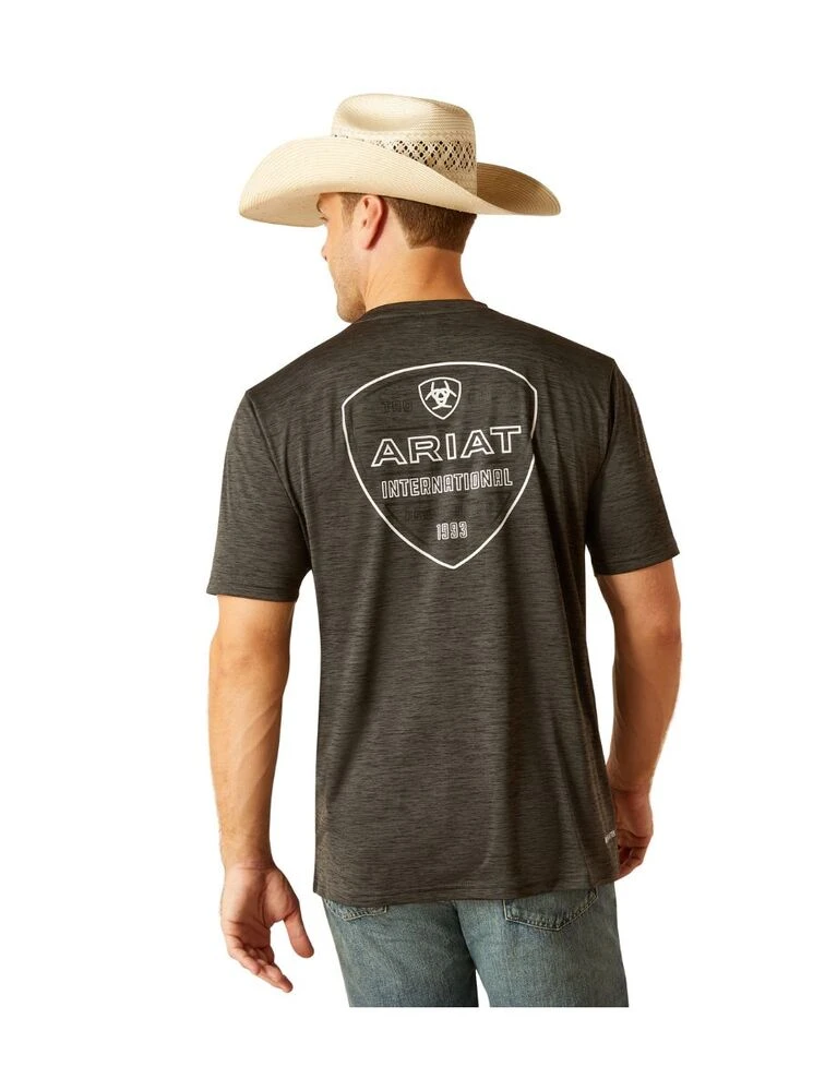 ARIAT Mens Charger Crestline Tee