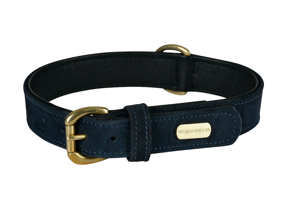 WEATHERBEETA Suede Dog Collar