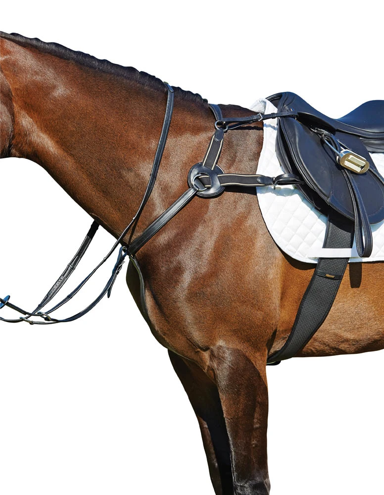 KINCADE Leather Five Point Breastplate