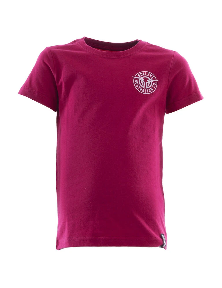 BULLZYE Girls Bullring Short Sleeve Tee