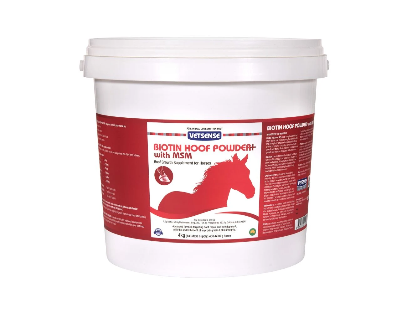 VETSENSE Biotin Hoof Powder - 4KG
