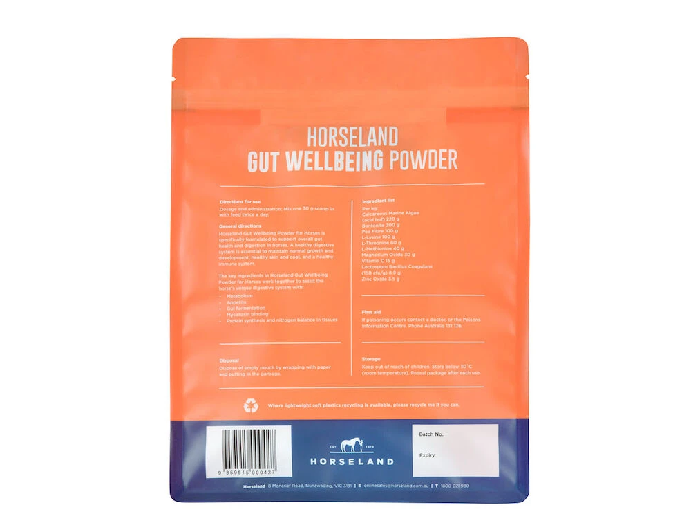 HORSELAND Gut Wellbeing Powder - 2.5KG
