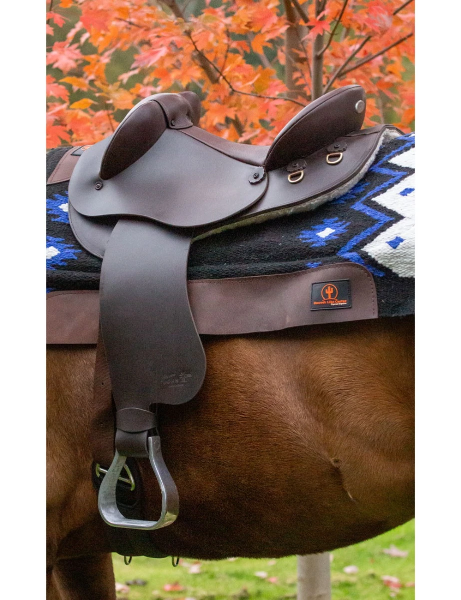 JOSEPH JOHN Jj Leather Half Breed Saddle